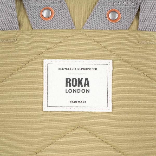 Roka London Finchley Backpack In Khaki
