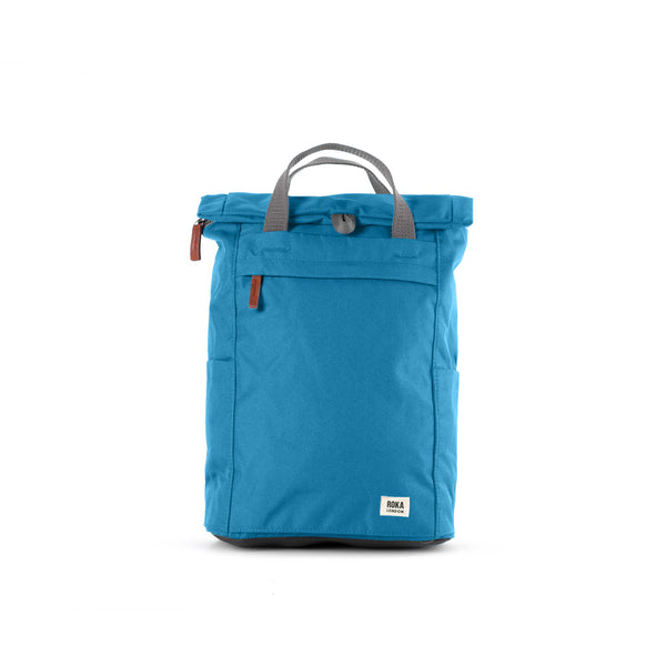 roka london Finchley Backpack in Marine
