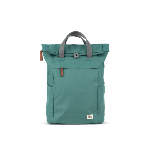 roka london Finchley Backpack in Sage