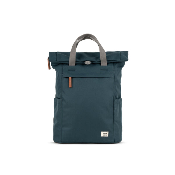 roka london Finchley Backpack in Smoke