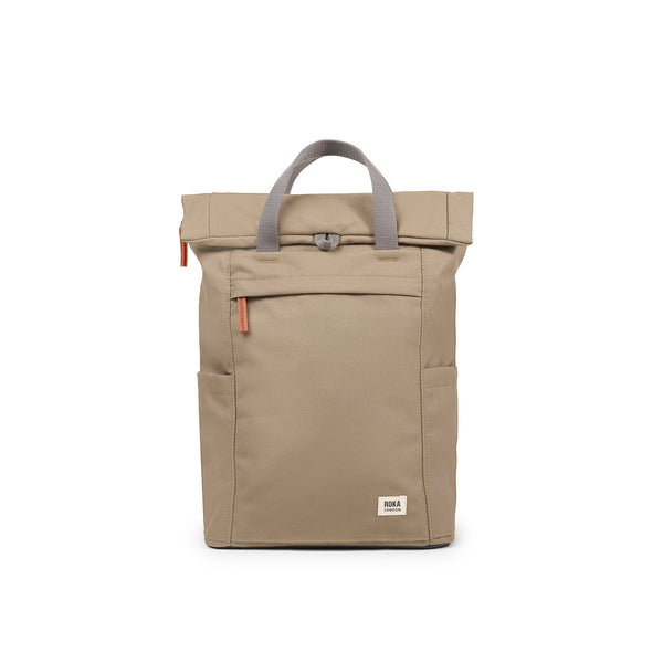 roka london Finchley Backpack in Taupe