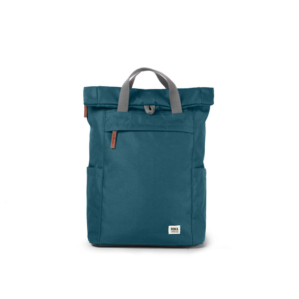 roka london Finchley Backpack in Teal