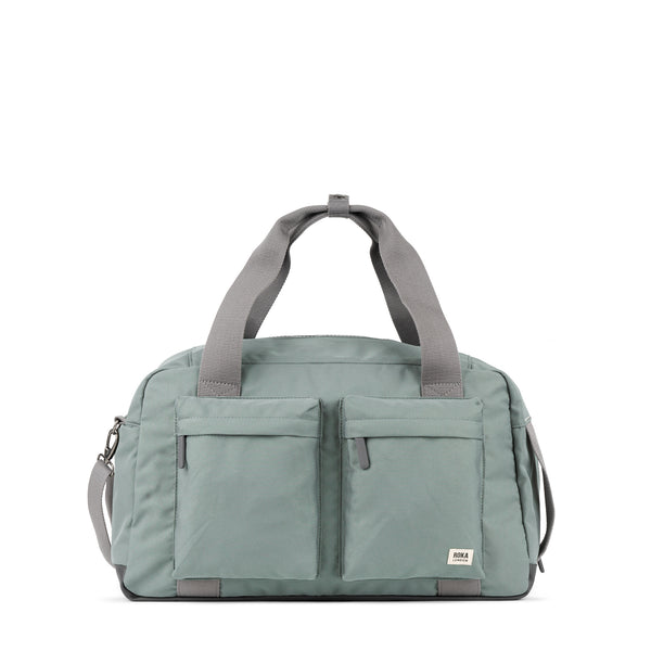roka london Gatwick Carry-On Duffel in Pewter