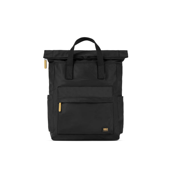 roka london Gold Label Canfield Backpack in Black