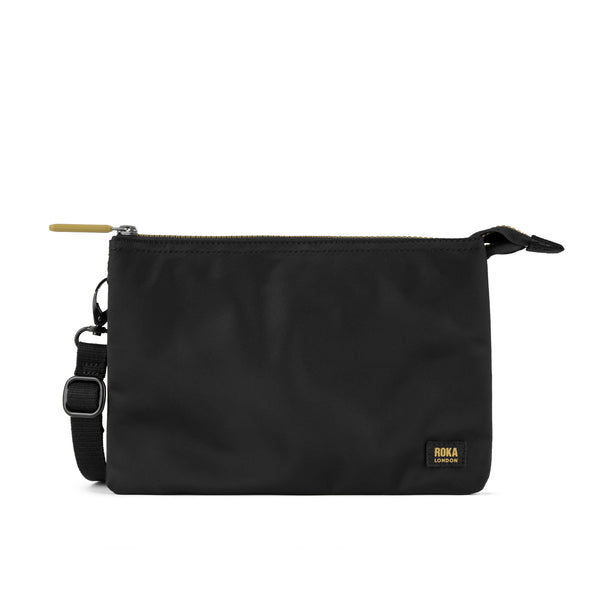 roka london Gold Label Carnaby Crossbody in Black