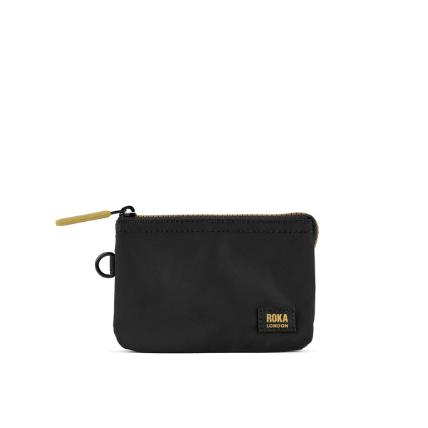 roka london Gold Label Carnaby Wallet in Black