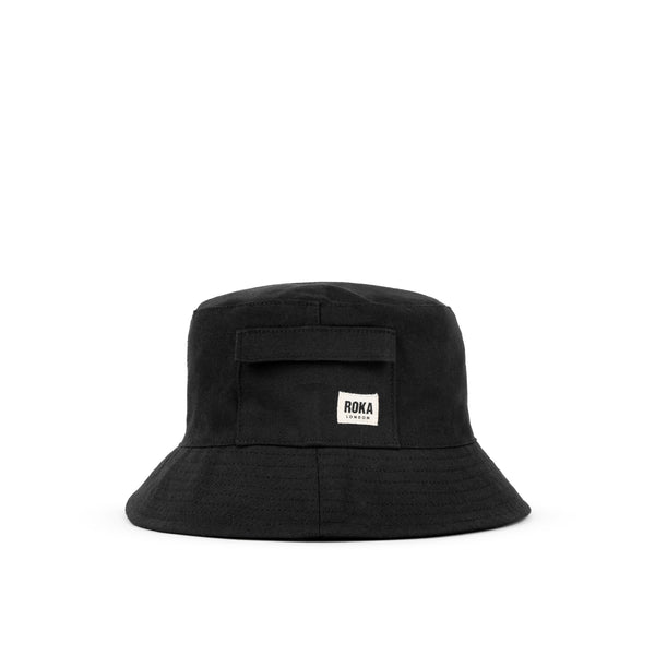 roka london Hatfield Bucket Hat in Black