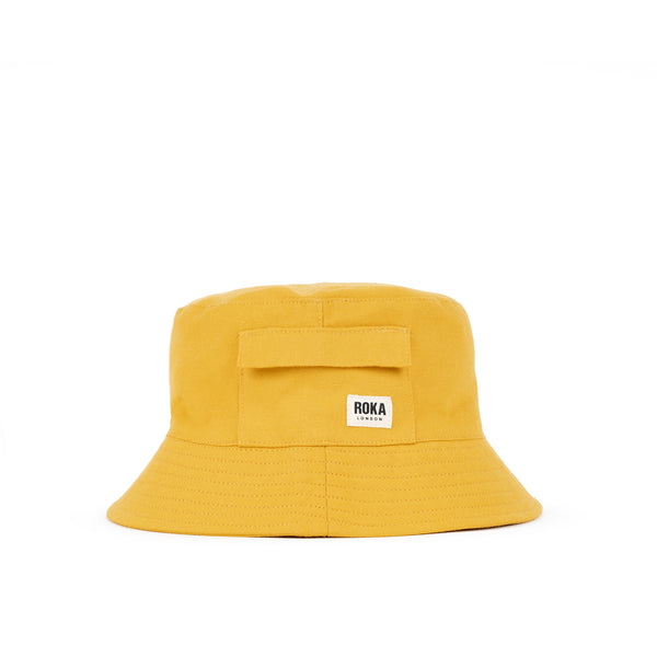 roka london Hatfield Bucket Hat in Corn