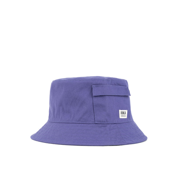 Roka London Hatfield Bucket Hat In Future Dusk