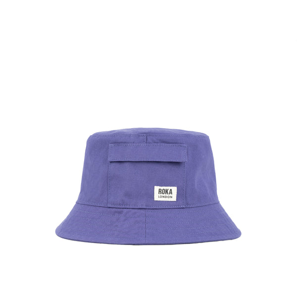 roka london Hatfield Bucket Hat in Future Dusk
