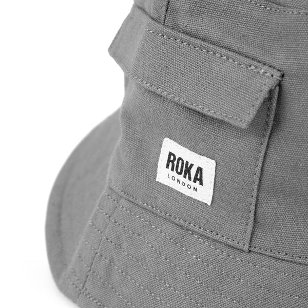 Roka London Hatfield Bucket Hat In Graphite