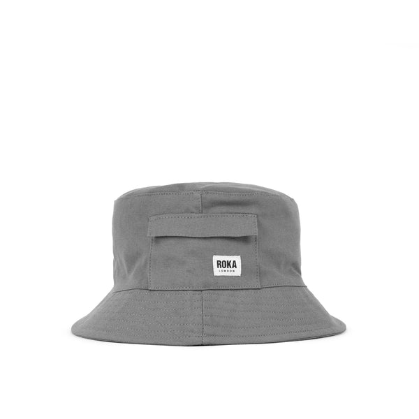 roka london Hatfield Bucket Hat in Graphite