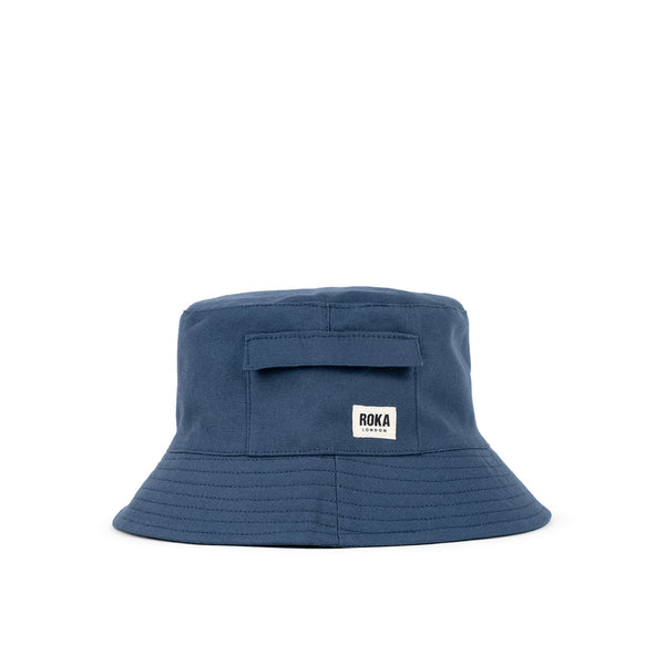 roka london Hatfield Bucket Hat in Midnight