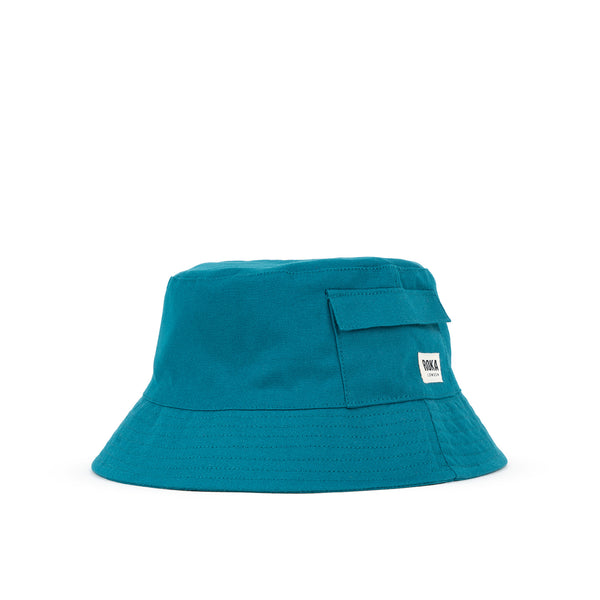 Roka London Hatfield Bucket Hat In Teal