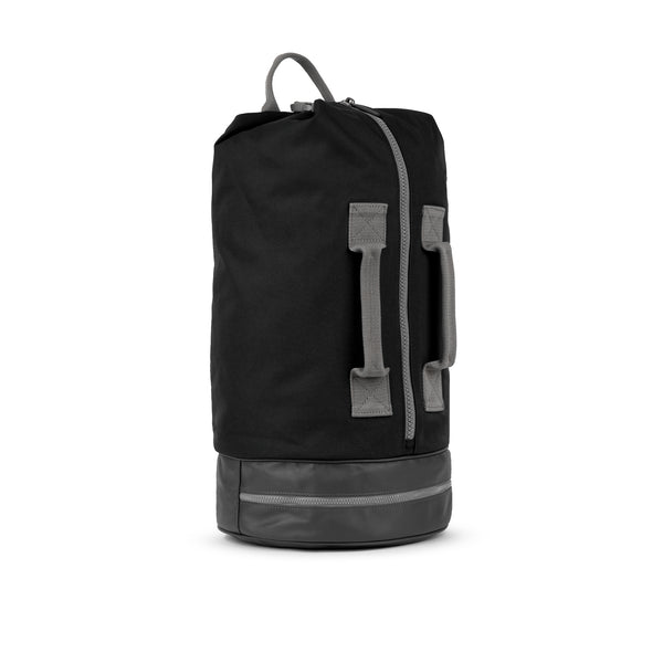 Roka London Heathrow Duffle Bag Backpack In Ash