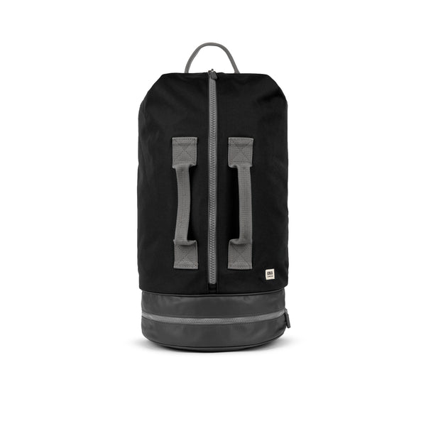 roka london Heathrow Duffle Bag Backpack in Ash