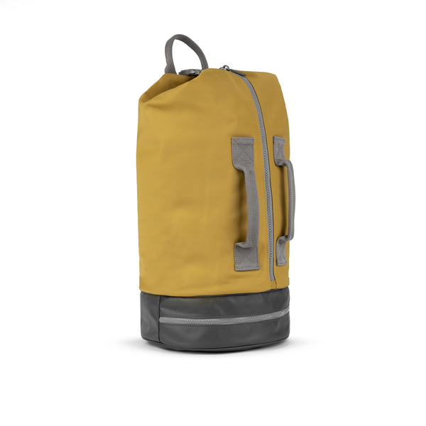 Roka London Heathrow Duffle Bag Backpack In Corn