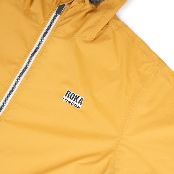 Roka London Holborn Rain Jacket In Corn
