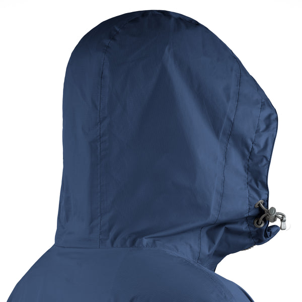 Roka London Holborn Rain Jacket In Deep Blue