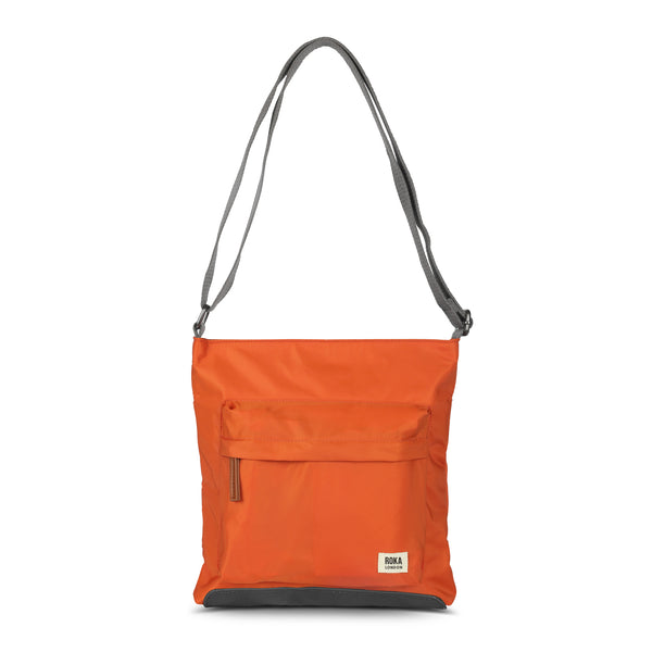 roka london Kennington Crossbody in Burnt Orange
