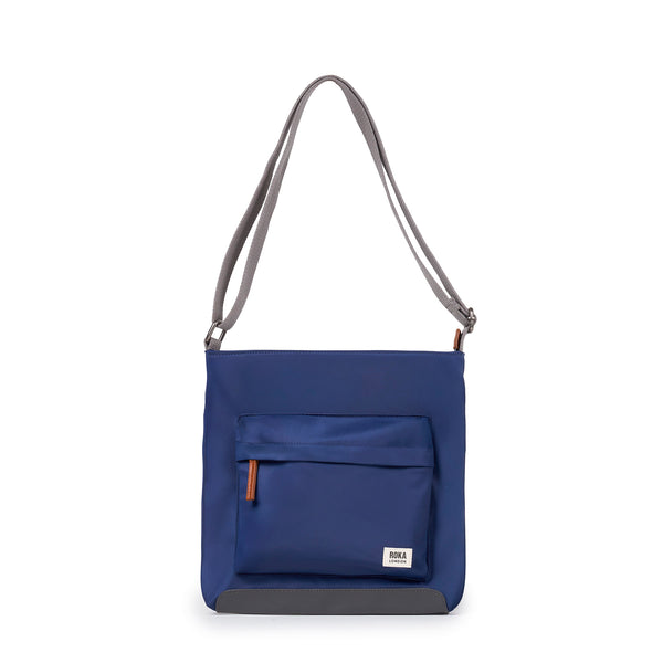 roka london Kennington Crossbody in Crisp Blue
