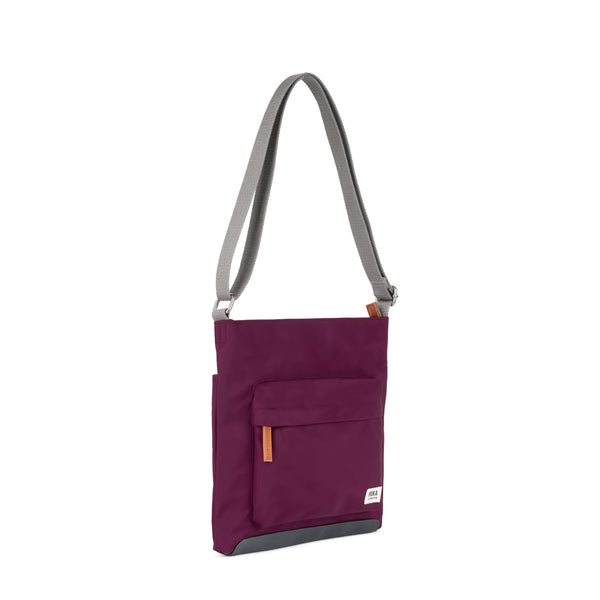 Roka London Kennington Crossbody In Royal Burgundy