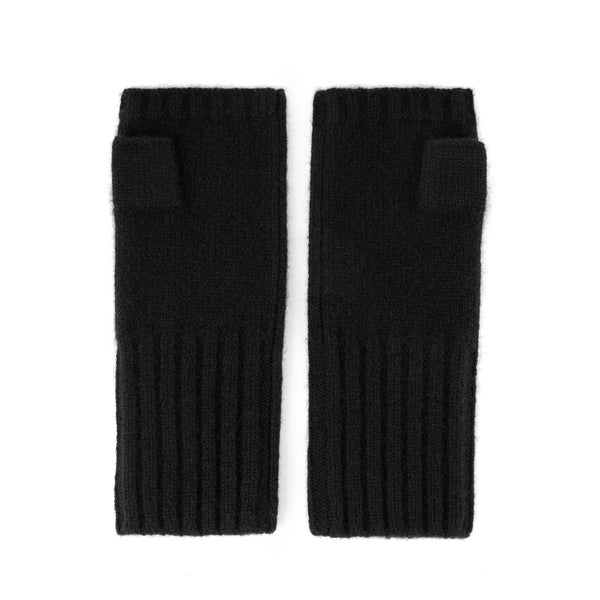 roka london Metropolitan Cashmere Gloves in Black