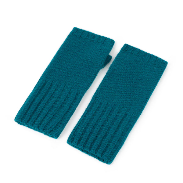 Roka London Metropolitan Cashmere Gloves In Teal
