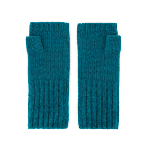 roka london Metropolitan Cashmere Gloves in Teal
