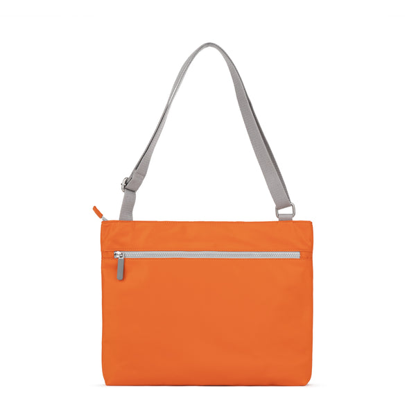 Roka London Moorgate Messenger In Burnt Orange