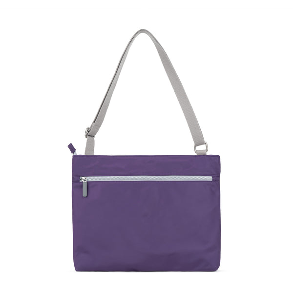 Roka London Moorgate Messenger In Majestic Purple