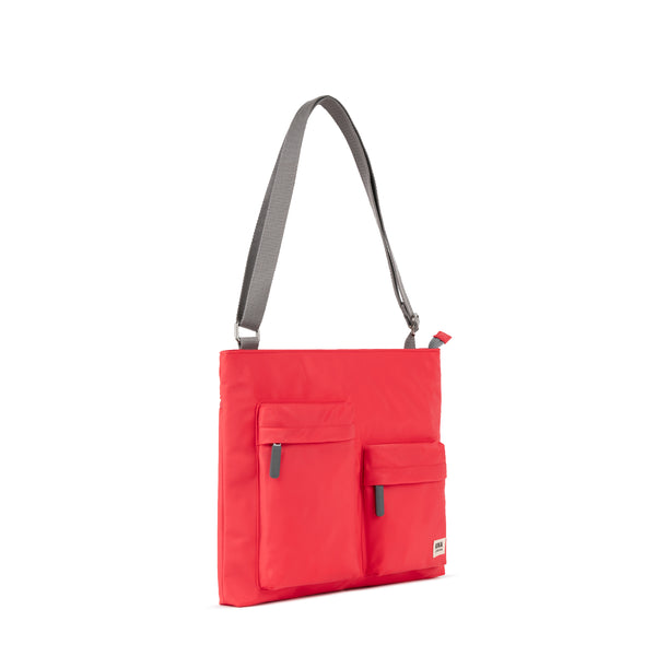 Roka London Moorgate Messenger In Poppy