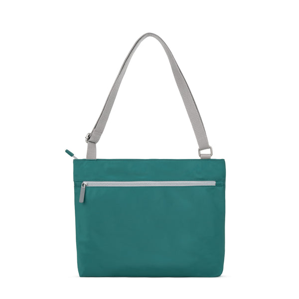Roka London Moorgate Messenger In Teal