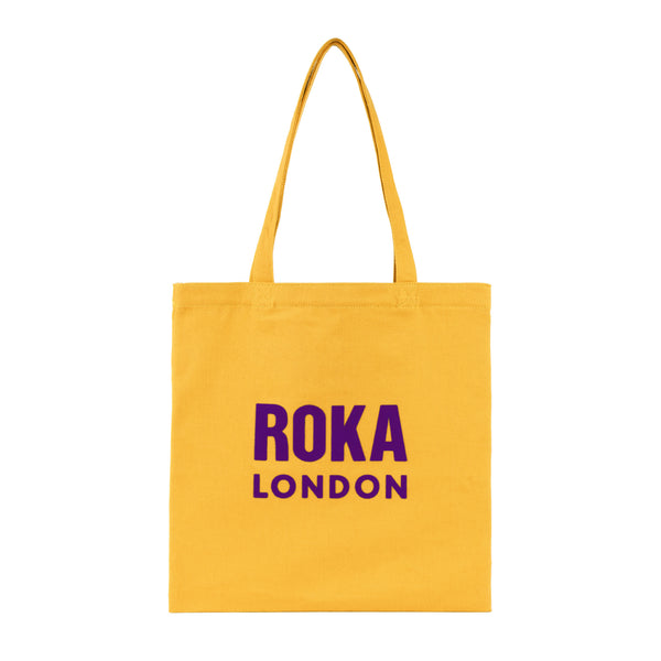 roka london Notting Hill Tote in Yellow