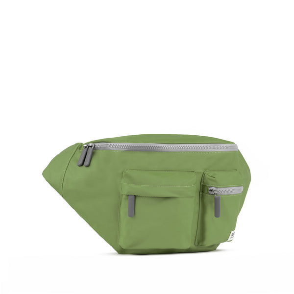 Roka London Oval Crossbody Bag In Avocado