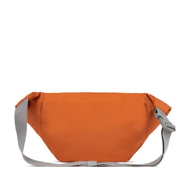 Roka London Oval Crossbody Bag In Burnt Orange
