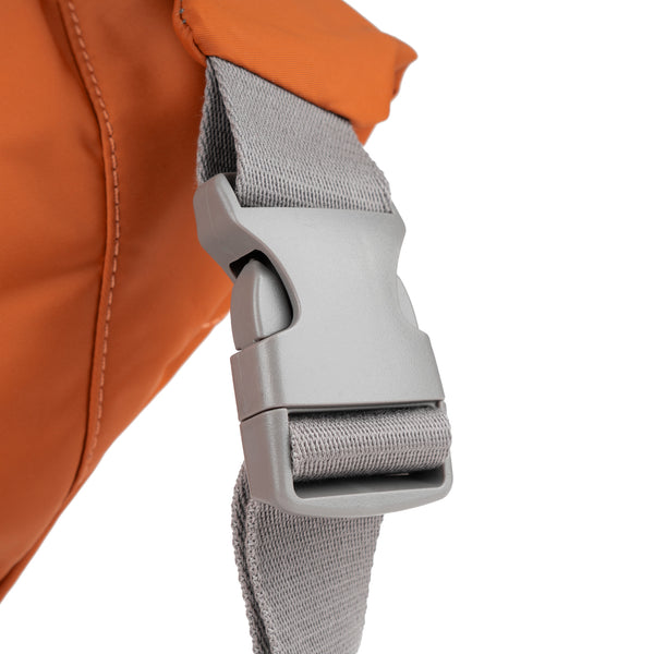 Roka London Oval Crossbody Bag In Burnt Orange