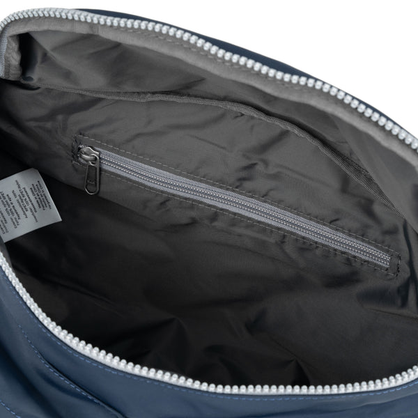 Roka London Oval Crossbody Bag In Midnight