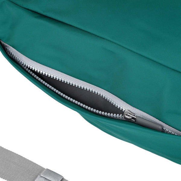 Roka London Oval Crossbody Bag In Teal