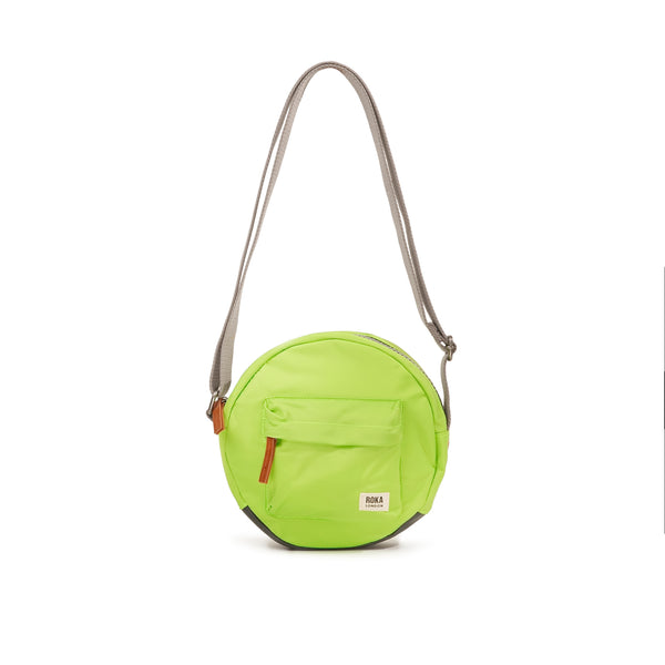roka london Paddington Crossbody in Lime