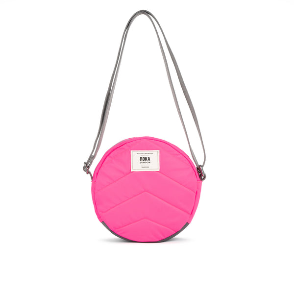 Roka London Paddington Crossbody In Neon Pink