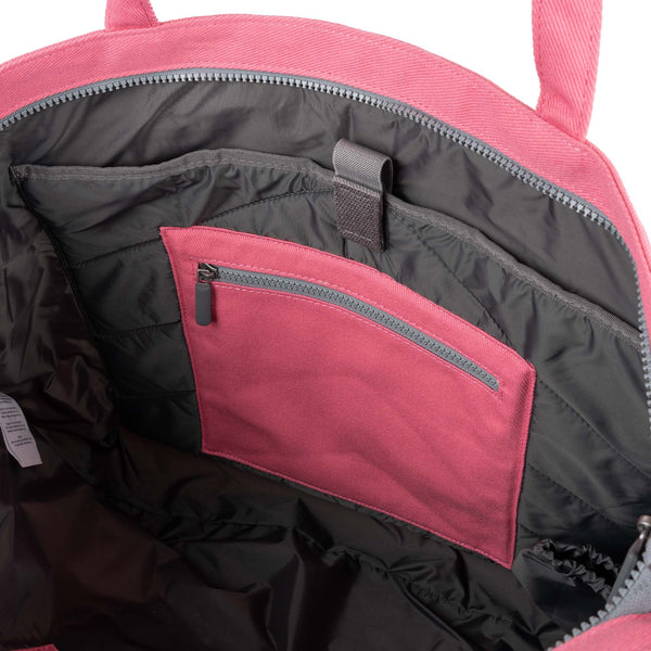 Roka London Portobello Tote In Crimson