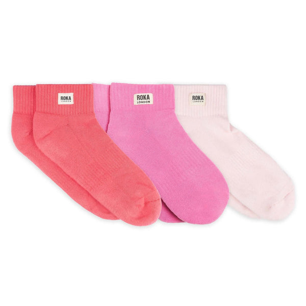 Roka London Rosy Multipack - Wembley Socks For Women