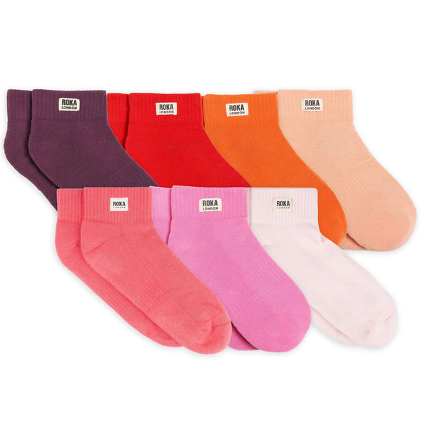 Roka London Rosy Multipack - Wembley Socks For Women