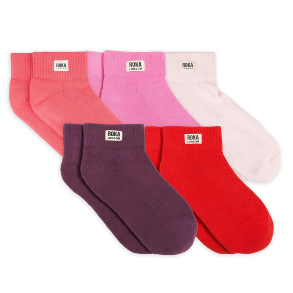 roka london Rosy Multipack - Wembley Socks for Women
