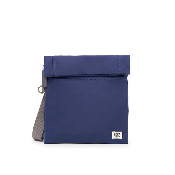 roka london Stratford Crossbody in Crisp Blue