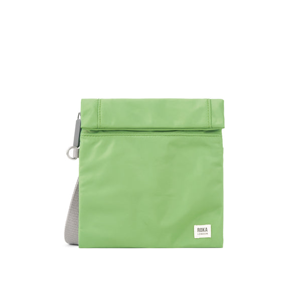 roka london Stratford Crossbody in Kiwi