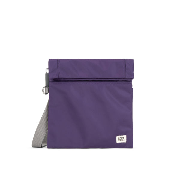 roka london Stratford Crossbody in Majestic Purple