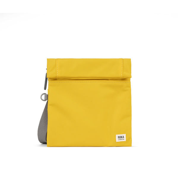 roka london Stratford Crossbody in Mustard