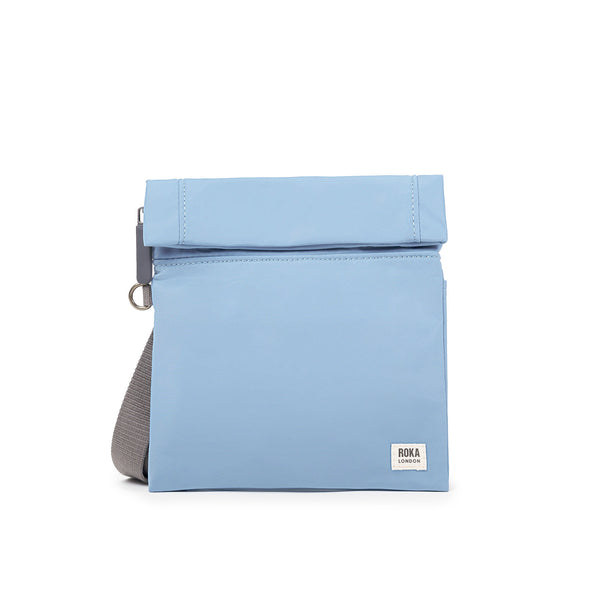 roka london Stratford Crossbody in Retro Blue